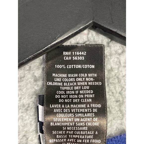 Broken Promises Unisex XL Blue Graphic Print Long Sleeve T-Shirt‎ - Picture 4 of 8